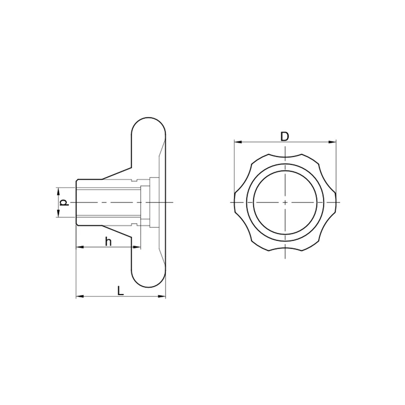 BTVBb - Bakalit Tırnaklı Volant Burçlu Boş