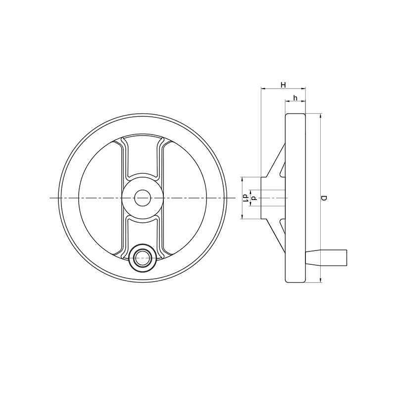 AÇKKt- Alüminyum Çark Katlanır Kollu - Turuncu
