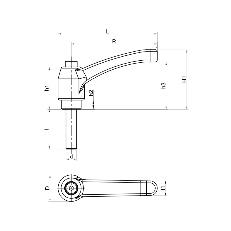 AKC - Alüminyum Kol Civatali