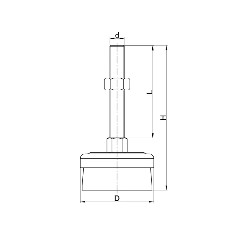 MDAS - Makina Denge Ayağı Sabit