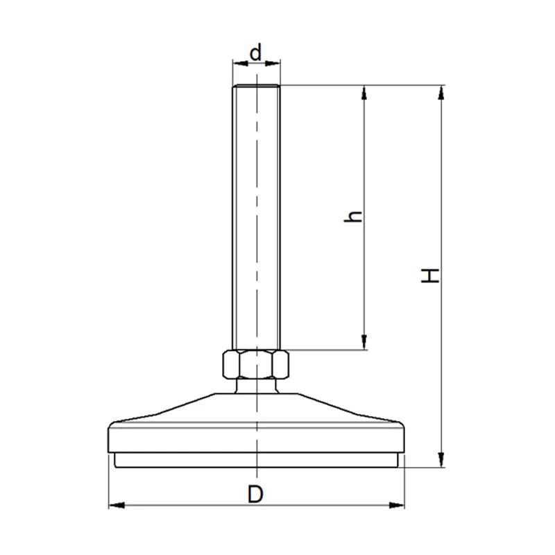 MAMr - Metal Ayak Mafsallı Kauçuk