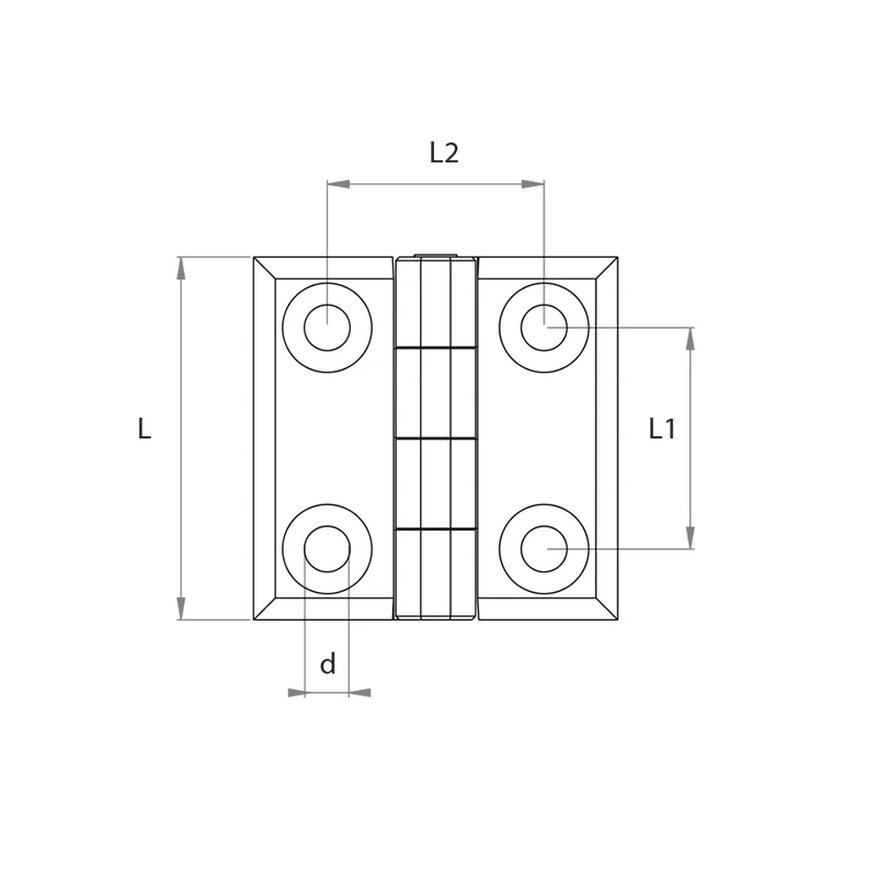 ZMb - Zamak Menteşe Boyalı