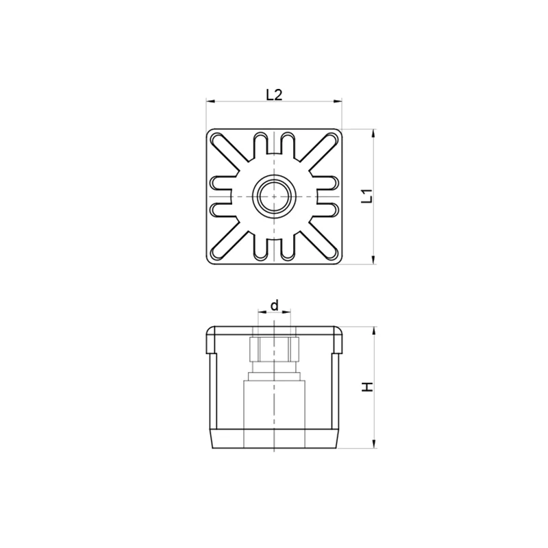 PRk - Plastik Rotil - Kare